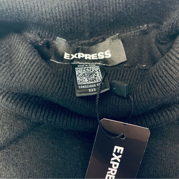 Express Turtleneck Sweater Dress - Picture 4 of 14
